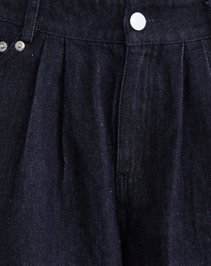 Banaran Balloon Trouser in Chambray Indigo