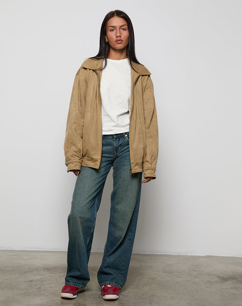 Clio Baggy Tee in Ivory