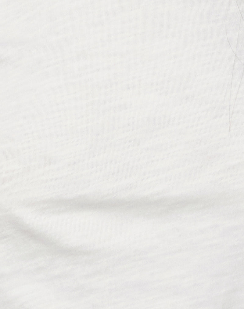 Clio Baggy Tee in Ivory